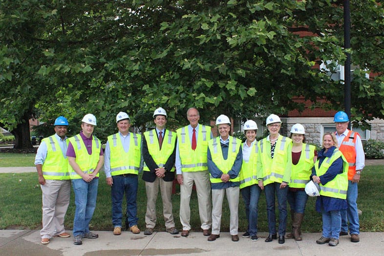 Fowler Bell Attorneys Led on Hard Hat Tour of New UK College of Law Building