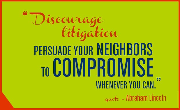 abraham lincoln compromise legal quote