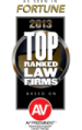 Top Ranked Law Firms Based On AV Preeminent
